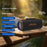 AZEADA AZ-S07 60W Portable Bluetooth-compatible Speaker IPX6 Waterproof Outdoor Subwoofer with RGB Light - Black - 3