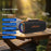 AZEADA AZ-S06 IPX6 Waterproof 30W Portable Bluetooth-compatible Speaker Outdoor Subwoofer with RGB Light - Black - 3