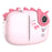 A6 Kids Camera 2800W Dual Lens 3.0 Inch Touch Screen Instant Print Camera for Children - Pink - 1