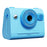 D103 2.4 Inch Kids Digital Camera 1080P IPS Screen Dual Lens Instant Thermal Print Camera Gift - Blue - 1