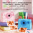 D103 2.4 Inch Kids Digital Camera 1080P IPS Screen Dual Lens Instant Thermal Print Camera Gift - Blue - 4