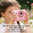 D103 2.4 Inch Kids Digital Camera 1080P IPS Screen Dual Lens Instant Thermal Print Camera Gift - Blue - 6