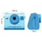 D103 2.4 Inch Kids Digital Camera 1080P IPS Screen Dual Lens Instant Thermal Print Camera Gift - Blue - 7