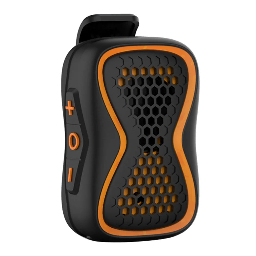 Clip-On Bluetooth-compatible Speaker Magnetic Waterproof IPX5 TWS Stereo Mini Wireless Subwoofer for Sports - Black - 1