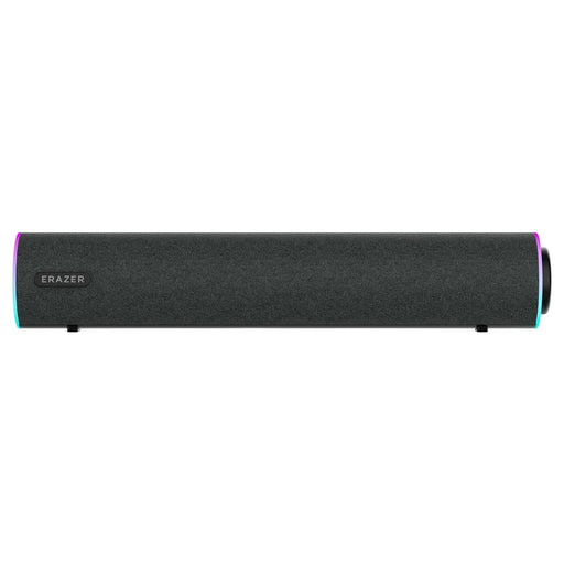 ERAZER W111 Desktop USB Wired Bluetooth-compatible Speaker 6W Dual Channel RGB Light Portable Speaker for PC Gaming (Invested By Lenovo) - Black - 1