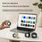 ERAZER A300 1 Pair 2.0 Wired Computer Speakers 6W USB Powered Desktop Audio System Portable Speakers for PC Laptop (Invested By Lenovo) - Beige - 6