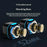 ERAZER A300Pro 1 Pair Desktop Computer Speakers 2.0 Wired LED USB Powered Gaming Speakers for PC Laptop (Invested By Lenovo) - Black - 5