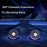 ERAZER A500 1 Pair Desktop 2.0 PC Speakers RGB Bluetooth-compatible USB Wired Computer 10W Audio Speakers (Invested By Lenovo) - Black - 4