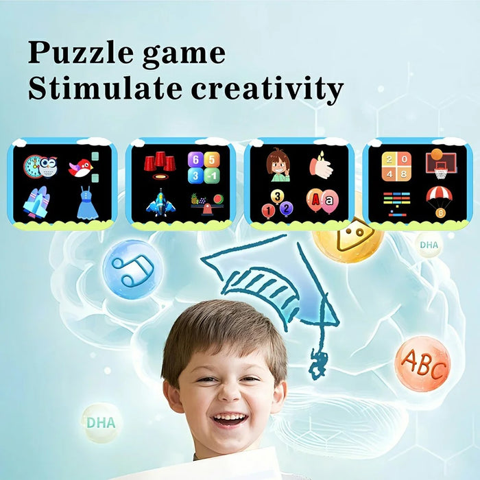 KC01 Kids Camera Toy with 1.85 Inch Screen 16X Zoom Mini Camera Built-in Games Music Stories for Boys Girls - Pink - 7