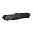 ERAZER W19 USB Wired/Bluetooth-compatible 5.3 Dual Mode Desktop Speaker 6W RGB Gaming Soundbar for PC Laptop - Black - 1