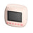 V40 Kids Instant Print Camera 2.4 Inch IPS Screen 16X Digital Zoom Thermal Printer Camera for Children - Pink - 2