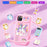 W7 Kids Digital Phone Camera 3.5 Inch HD Touchscreen Built-in 18 Games Dual Camera Video Recorder Camera Toy - Pink - 5