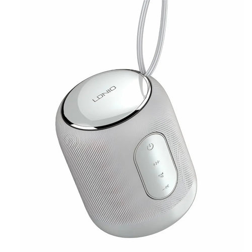 LDNIO BTS12 Wireless Bluetooth-compatible Speaker TWS Stereo Pairing SD Card AUX Wired Speaker for Desktop Outdoor - White - 1