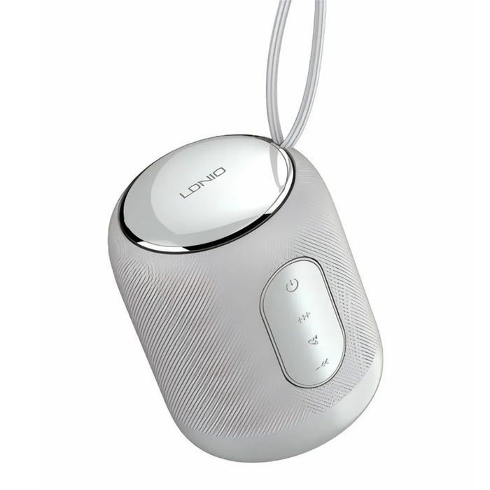 LDNIO BTS12 Wireless Bluetooth-compatible Speaker TWS Stereo Pairing SD Card AUX Wired Speaker for Desktop Outdoor - White - 1