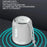 LDNIO BTS12 Wireless Bluetooth-compatible Speaker TWS Stereo Pairing SD Card AUX Wired Speaker for Desktop Outdoor - White - 2
