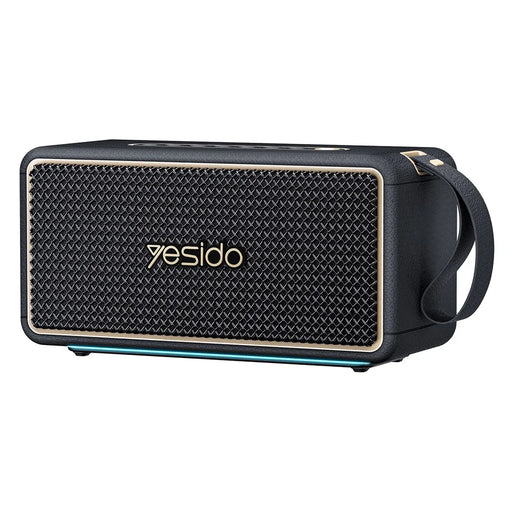 YESIDO YSW48 65W Portable Bluetooth-compatible 5.3 Speaker RGB Lighting IPX6 Waterproof TWS Stereo Wireless Speaker for Outdoor -Black - 1