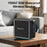 YESIDO YSW47 Bluetooth-compatible 5.3 Speaker 30W IPX6 Waterproof TWS Stereo RGB Light Portable Wireless Speaker for Outdoor - Black - 2