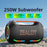 ZEALOT ZE41 250W Portable Bluetooth-compatible Speaker 48000mAh Power Bank RGB Lights Speaker for Outdoor Party - Black - 2