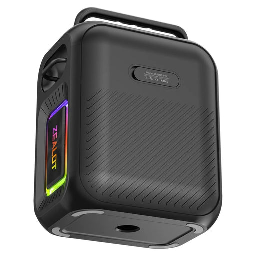 ZEALOT PT11 Portable Bluetooth-compatible Speaker 110W High Power 24000mAh RGB Light Speaker for Party Outdoor - Black - 2
