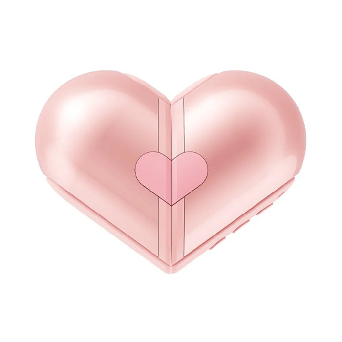 H5 Transformable Heart Shape Bluetooth-compatible Speaker Dual Channel Outdoor Mini Bass Subwoofer - Pink - 1