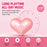 H5 Transformable Heart Shape Bluetooth-compatible Speaker Dual Channel Outdoor Mini Bass Subwoofer - Pink - 3