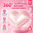 H5 Transformable Heart Shape Bluetooth-compatible Speaker Dual Channel Outdoor Mini Bass Subwoofer - Pink - 5
