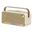 ERAZER B08 Bluetooth-compatible Speaker 10Wx2 RGB Lighting TWS Portable Subwoofer for Outdoor (Invested By Lenovo) - Warm White - 1