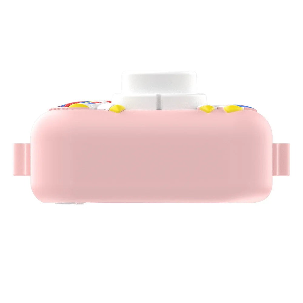 X10S 2.0" HD Screen Dual Lens Kids Camera Cute Shape 1080P Video Camera Support 32GB TF Card - Pink - 5