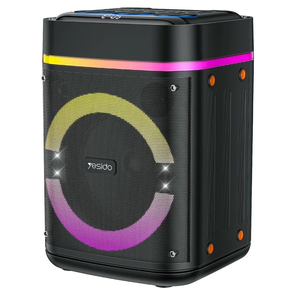 YESIDO YSW51 Portable 45W TWS Bluetooth-compatible Speaker with Dual Microphone for Outdoor Karaoke - 1