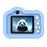 M03 Kids Camera Dual Lens 2.0 Inch IPS Screen 1080P Video Digital Camera with MP3 Player - Blue Panda - 2
