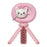 K62 2.4" Flip-Up HD Screen Kids Camera with Tripod Stand, Lanyard Portable Mini Camera for Taking Photos, Videos - Cat - 1