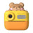 KOOOL K64 Children HD Dual Lenses Instant Camera for Photography and Video Recording - Bear - 1