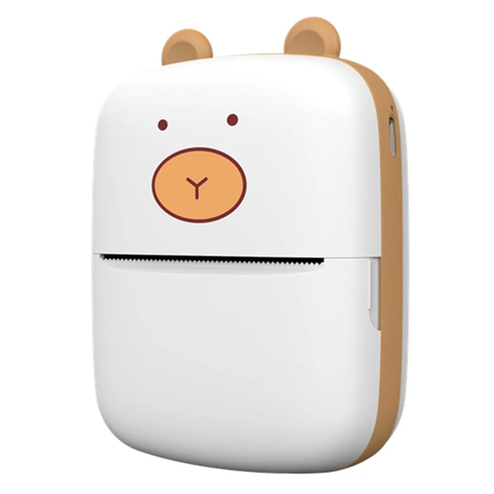 A8A Portable Bluetooth-compatible Photo Printer Wireless Office Memo Student Mini Printer - 1