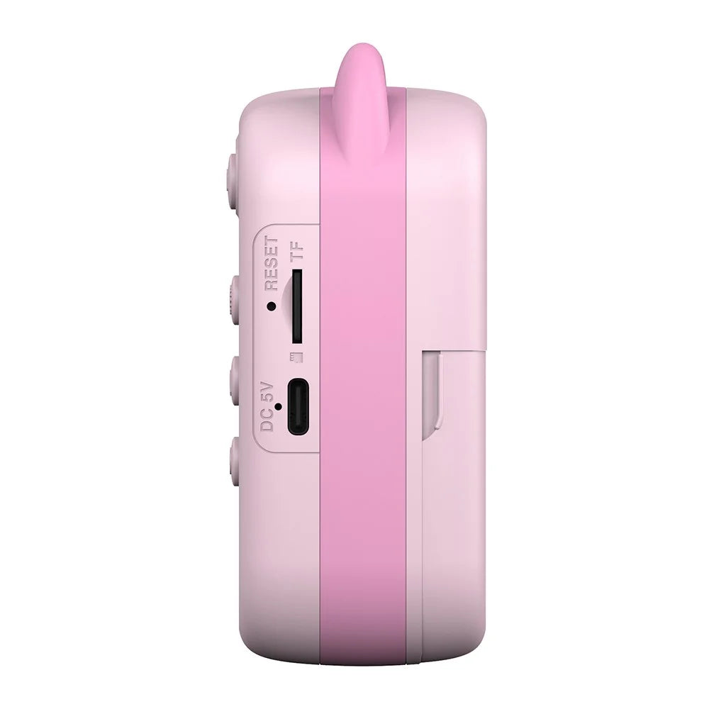 A21 2.4-inch Screen Kids Instant Camera Rechargeable Camera Toy with Print Paper - Pink - 5