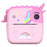 A20 2.4-inch Screen Kids Instant Camera Rechargeable Photo Printing Camera Toy - Pink - 2
