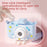 Y20 2.0 Inch Screen Camera Rechargeable Kids Camera Toy with Music and Game - Rainbow Cat / Blue - 6