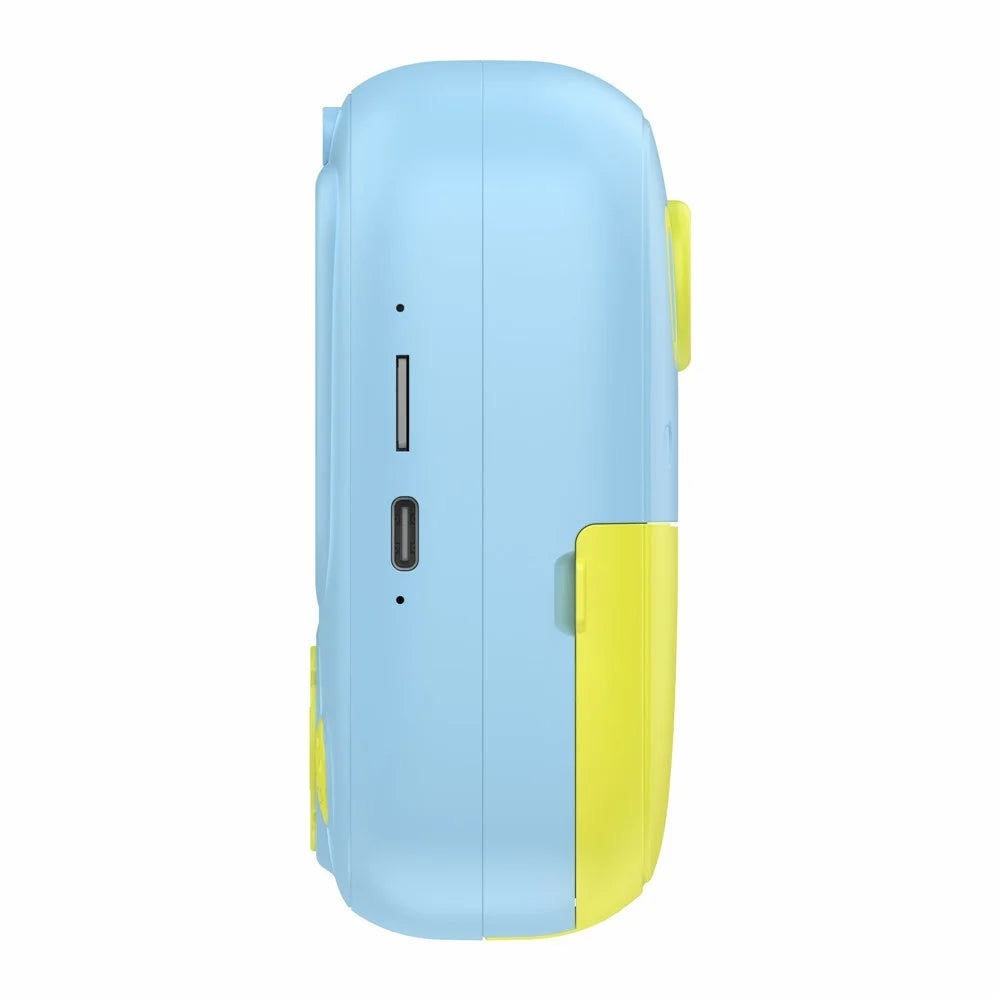 P5 Photo Printer Children Birthday Gift 2.4-Inch Kids Instant HD Video Print Camera - Blue - 3