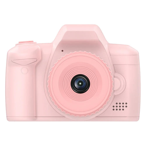 H10 2.4-inch IPS Screen Video Recorder Dual Lens Kids Camera, 32G Memory Card + Card Reader - Pink - 1