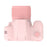 H10 2.4-inch IPS Screen Video Recorder Dual Lens Kids Camera, 32G Memory Card + Card Reader - Pink - 5