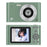 H15 2.4-inch IPS Screen Digital Camera Portable HD CCD Camera with 32G TF Card + Card Reader - Green - 1