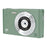 H15 2.4-inch IPS Screen Digital Camera Portable HD CCD Camera with 32G TF Card + Card Reader - Green - 2