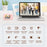 H16 2.8-inch IPS Screen Digital Camera 16x Zoom Anti-Shake CCD Camera with 32G TF Card + Card Reader - Black - 4