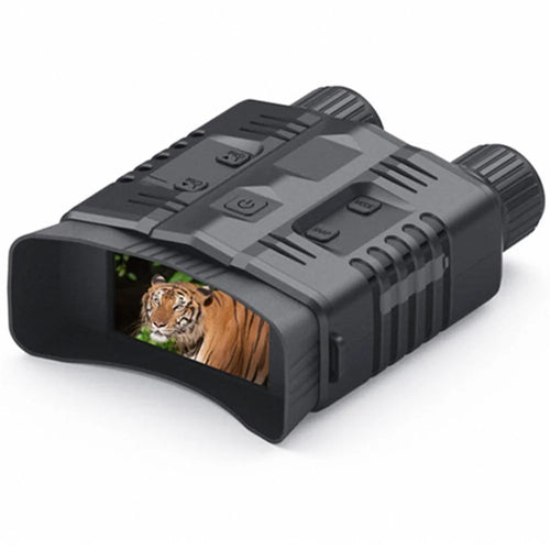 N003 Night Vision Goggles for Hunting, Full Color 4K HD Video WiFi Infrared Binoculars with 3.2 inch Screen - 1