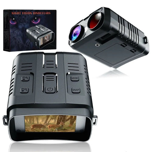 R19 Night Vision 2K Ultra HD Binoculars Digital Zoom 3.2 Inch Screen Outdoor Hunting Telescope - 1