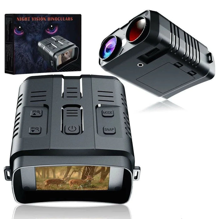 R19 Night Vision 2K Ultra HD Binoculars Digital Zoom 3.2 Inch Screen Outdoor Hunting Telescope - 1