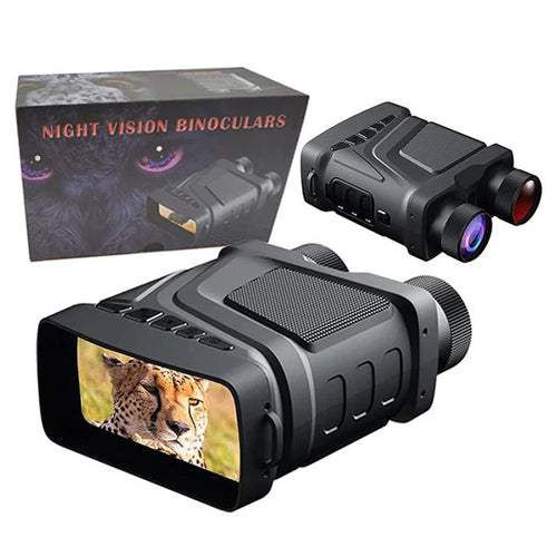R12 Infrared Night Vision Binoculars Photo Video Recording Rechargeable HD Camera - 1