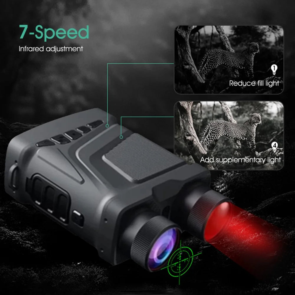 R12 Infrared Night Vision Binoculars Photo Video Recording Rechargeable HD Camera - 7