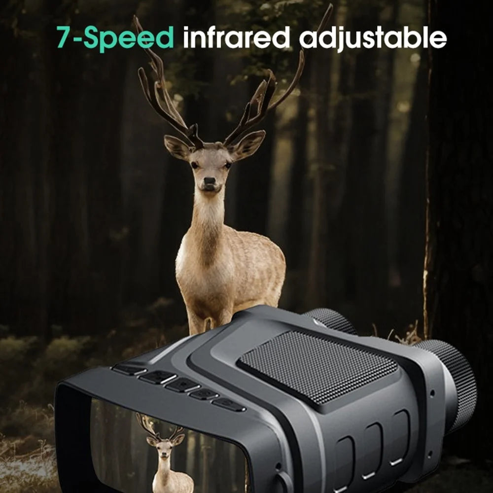 N002 4K HD 7-Gear Infrared Night Vision Binoculars 10X Digital Zoom Camera - 4