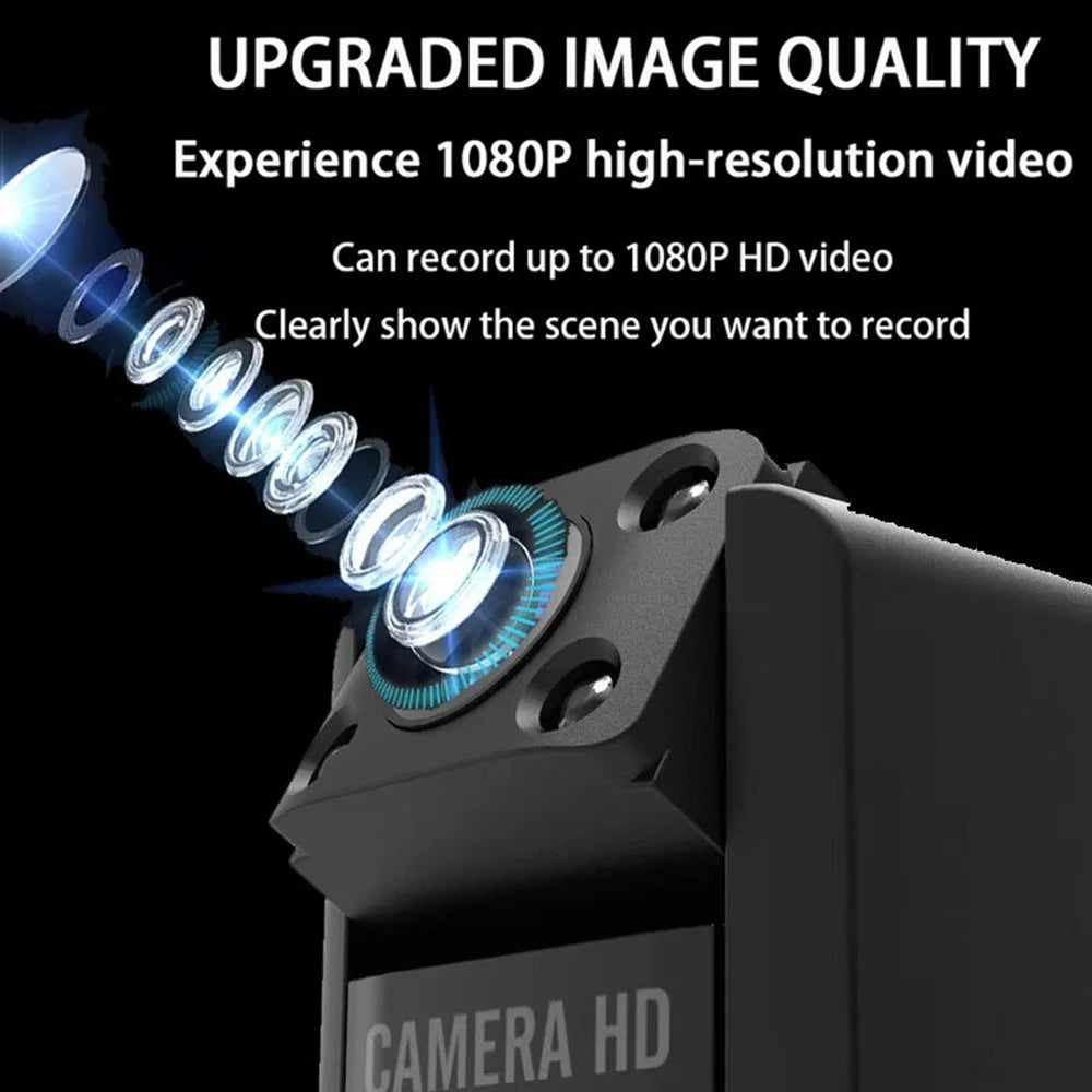 L16 HD Action Camera Night Vision Law Enforcement Sound Recording Video Recorder, No Memory Card - 5