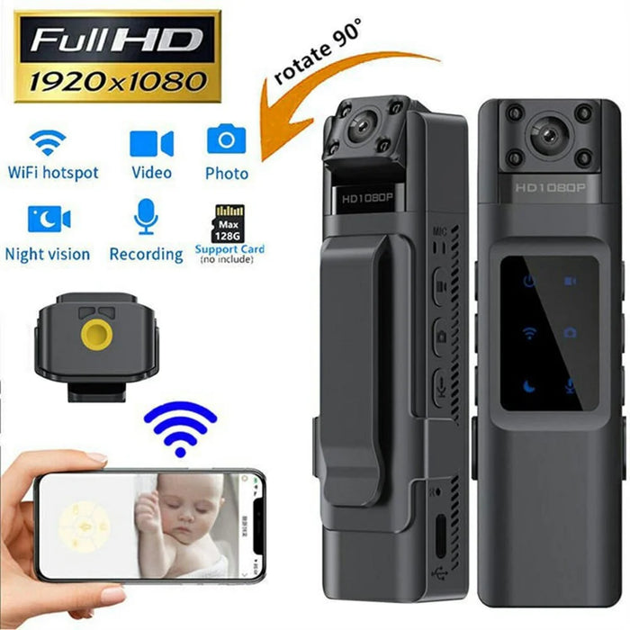 L13 HD Night Vision Action Camera Law Enforcement Sound Recording Video Recorder, No Memory Card - 3